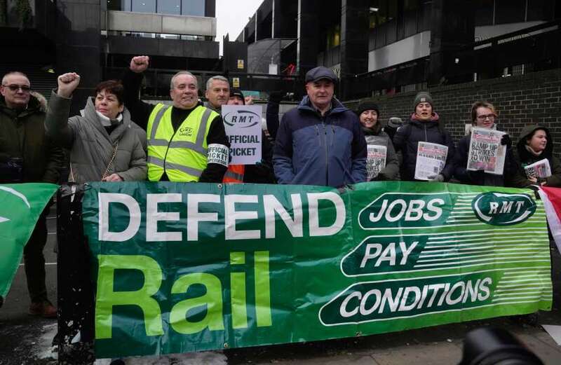 Hard-working Brits at risk of losing jobs because of crippling rail strikes