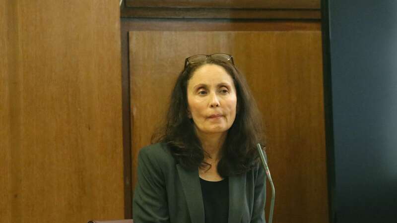 Gigi Jordan appears on the witness stand during her 2014 trial (Image: NY Daily News via Getty Images)