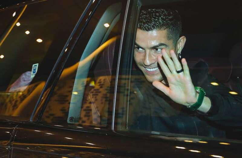 Ronaldo's jet touches down in Saudi Arabia after Â£173m-a-year Al Nassr transfer