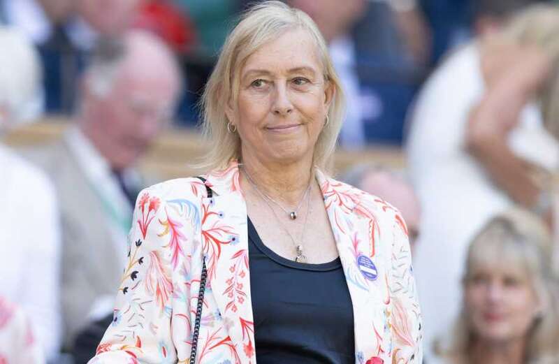 Wimbledon legend Navratilova, 66, diagnosed with throat and breast cancer