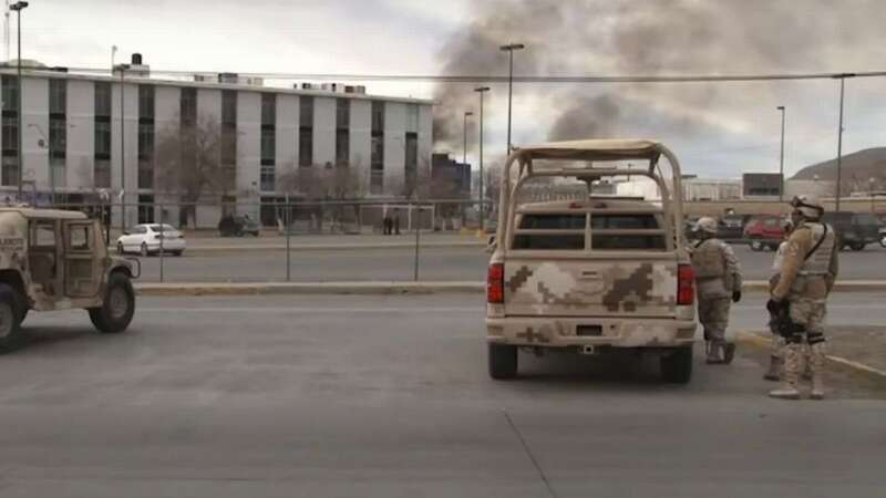 Cereso No.3 state prison was attacked in the early hours of Sunday (Image: ABC 7)