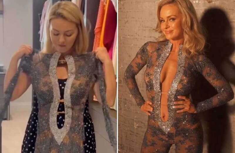 Ola Jordan shows off killer figure in catsuit after weight loss transformation