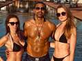 Saturdays singer Una Healy and David Haye pose in swimwear together on holiday qeithiqeriddhprw