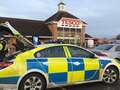 Tesco shopper is 'stabbed' & two are rushed to hospital amid violent chaos