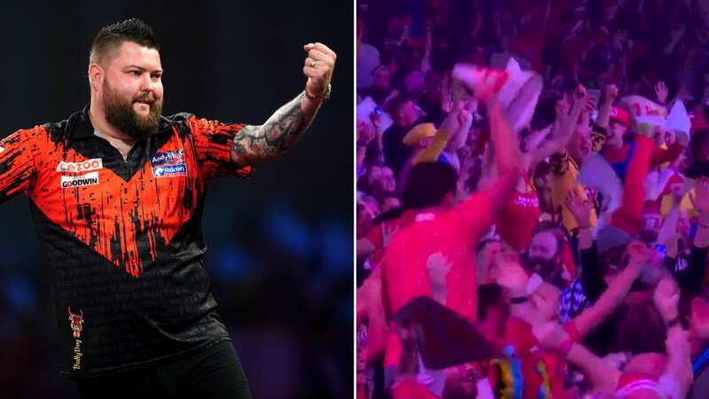 Michael Smith scored a remarkable nine-dart finish (Image: Getty Images)