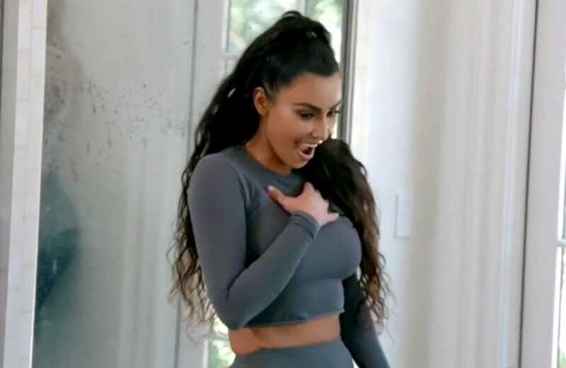 Kourtney fans 'disgusted' as she makes comment about Kim's appearance in video