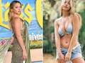 Glass Onion star Madelyn Cline wows in blue bikini and denims