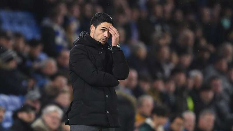 BRIGHTON, ENGLAND - DECEMBER 31: Arsenal manager Mikel Arteta during the Premier League match between Brighton & Hove Albion and Arsenal FC at American Express Community Stadium on December 31, 2022 in Brighton, England. (Photo by Stuart MacFarlane/Arsenal FC via Getty Images) (Image: Stuart MacFarlane/Arsenal FC via Getty Images)