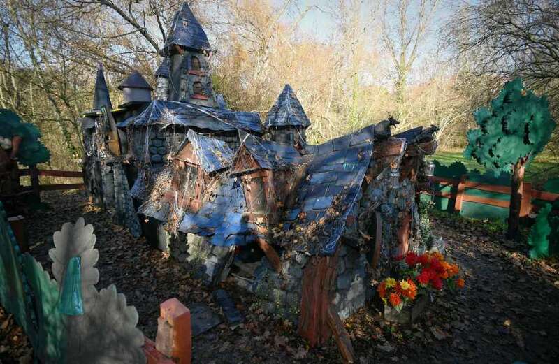 I built fairytale castle after becoming homeless but council wants to wreck it