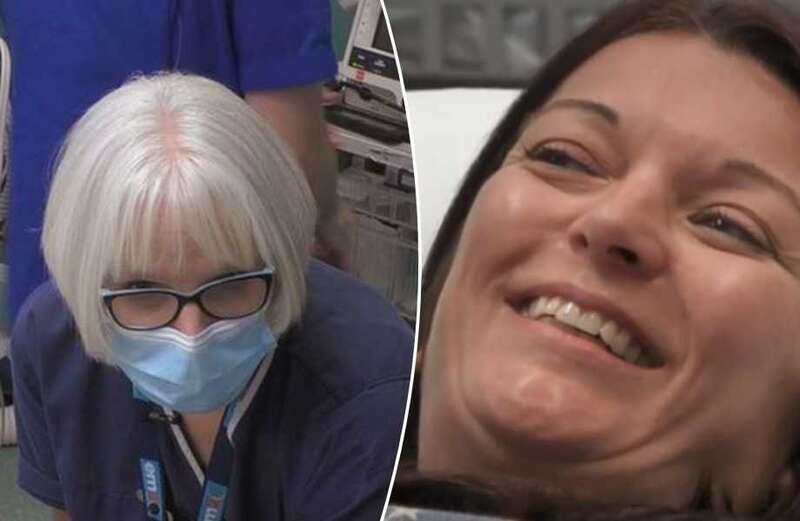 24 Hours in A&E viewers horrified as foot dangles off of woman in shock scenes