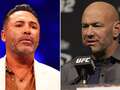 Oscar De La Hoya reignites row with Dana White after UFC chief slapped his wife