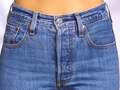 Woman shares how to add adjustable waistband to jeans with no sewing required eiqrridekiuxprw