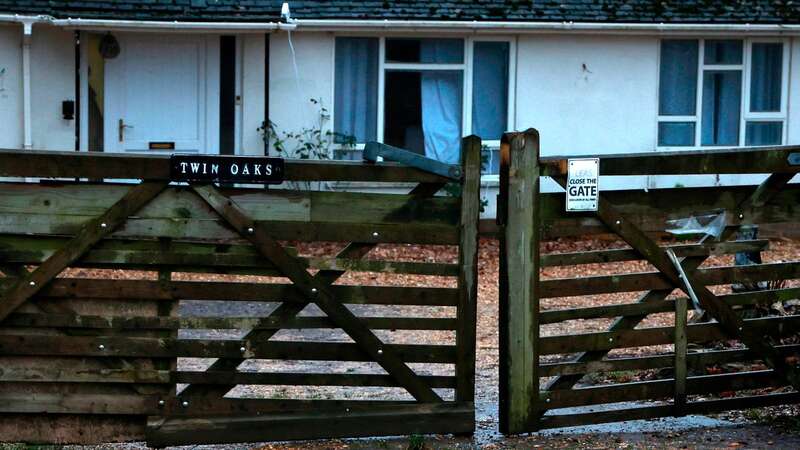 The house where a girl and woman were found dead (Image: Shutterstock / SplashNews.com)