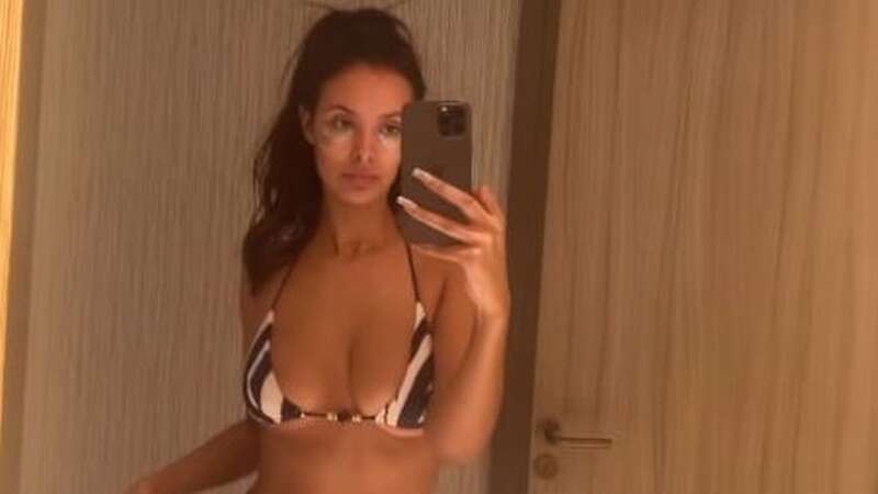 Maya Jama stuns in bikini as she prepares for her first Love Island launch show