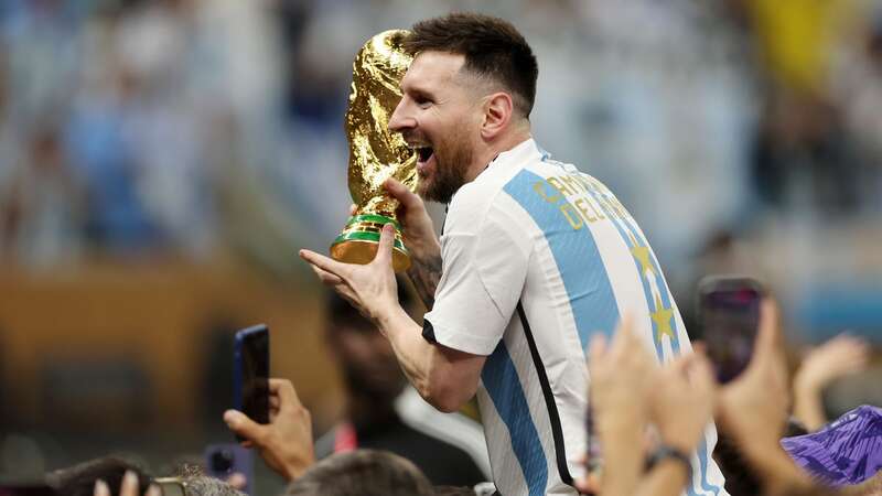 Messi lifted fake World Cup trophy in most liked Instagram photo of all time