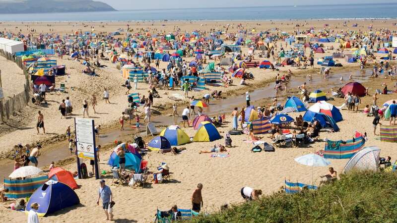 A warm air mass from the west coast of Africa has bought hot winter weather to countries across Europe (Image: Universal Images Group via Getty Images)