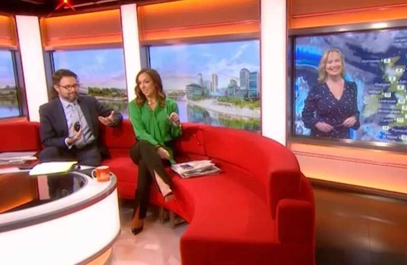 BBC Breakfast's Sally Nugent apologises to Carol Kirkwood as Jon causes chaos