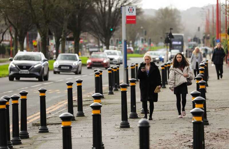 We’re baffled after our council put up SIXTY bollards outside our kids’ school… it’s an absolute eyesore