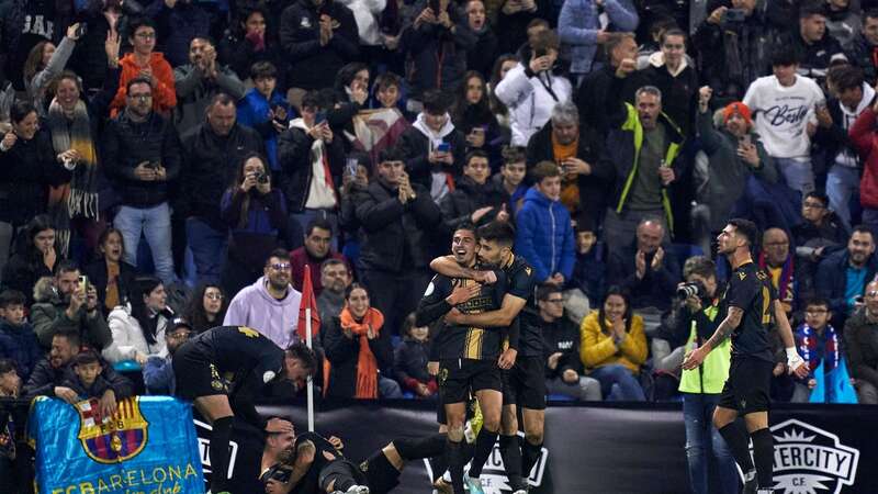 Oriol Soldevila scored a stunning hat-trick for Intercity against Barcelona in the Copa del Rey (Image: Mateo Villalba/Quality Sport Images/Getty Images)