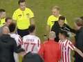 Former Liverpool star rushed to protect referee from his own players