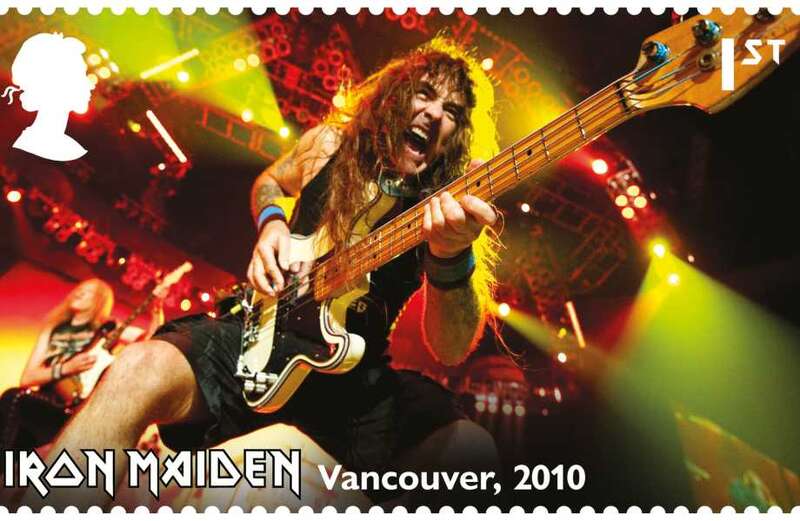 Royal Mail unveil Iron Maiden stamps to pay tribute to heavy metal legends