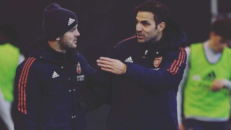 Cesc Fabregas visited Jack Wilshere