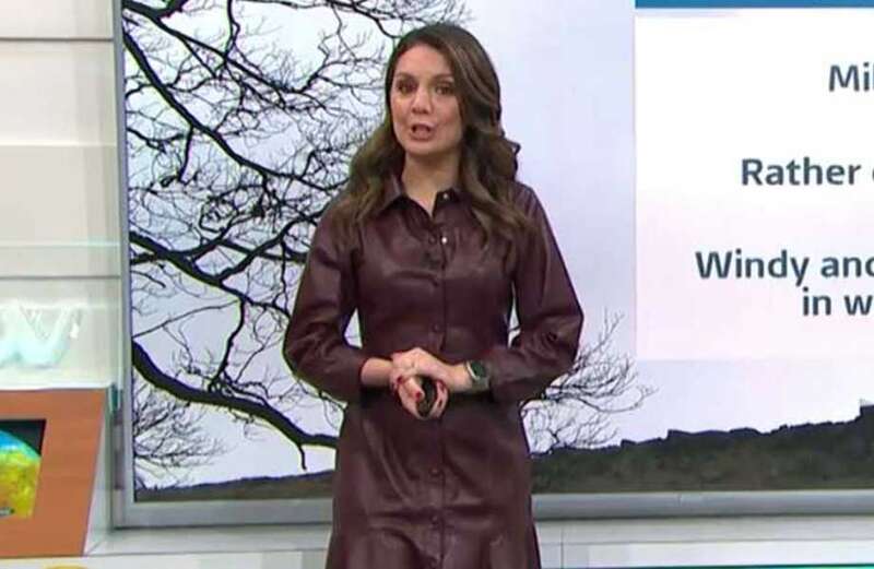 Good Morning Britain's Laura Tobin wows fans in short leather dress