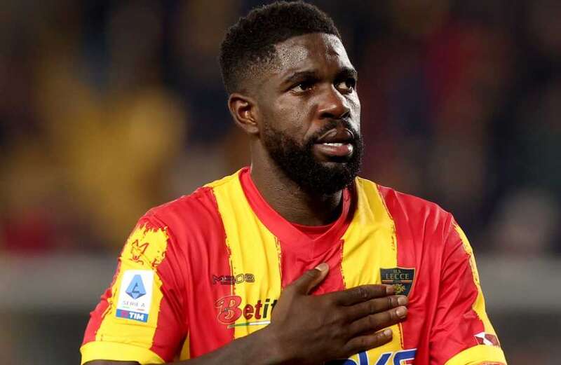 Umtiti leaves pitch in tears after defender is racially abused by Lazio yobs