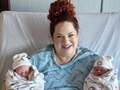 Mum gives birth to twins born on different days in separate months and years