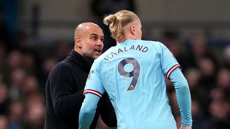 Smirking Erling Haaland bemused by Pep Guardiola but Man City boss proved right