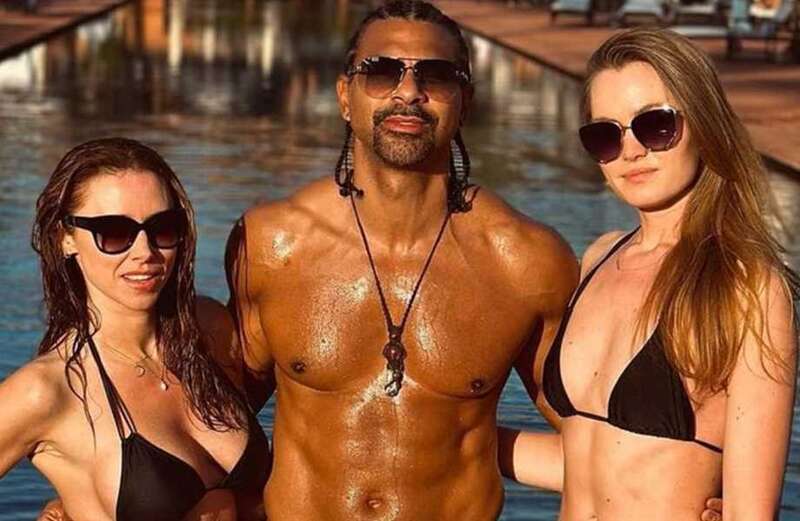 David Haye IS in a throuple with Una Healy and Sian Osborne and has told circle