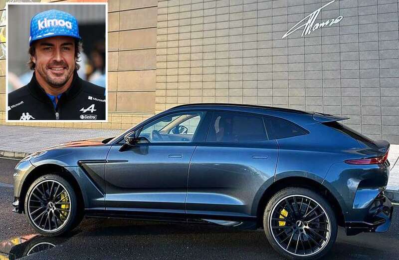 Fernando Alonso given huge Aston Martin Christmas gift with luxury £250,000 SUV