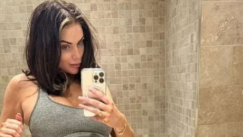 Amy is 24 weeks pregnant (Image: Instagram)