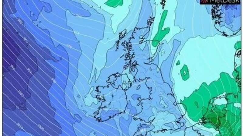 Snow, heavy rain and 70mph gale force winds to blast Britain in washout weekend