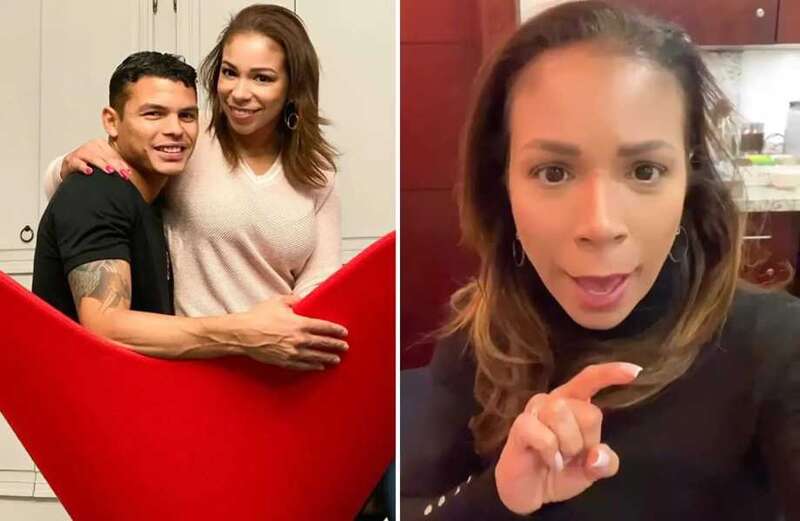 Thiago Silva's glam wife Belle blasts Chelsea boo boys after Man City loss