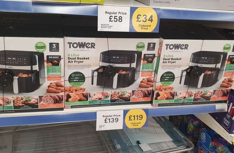 Shoppers rush to buy air fryer for £80 less than Ninja from major supermarket