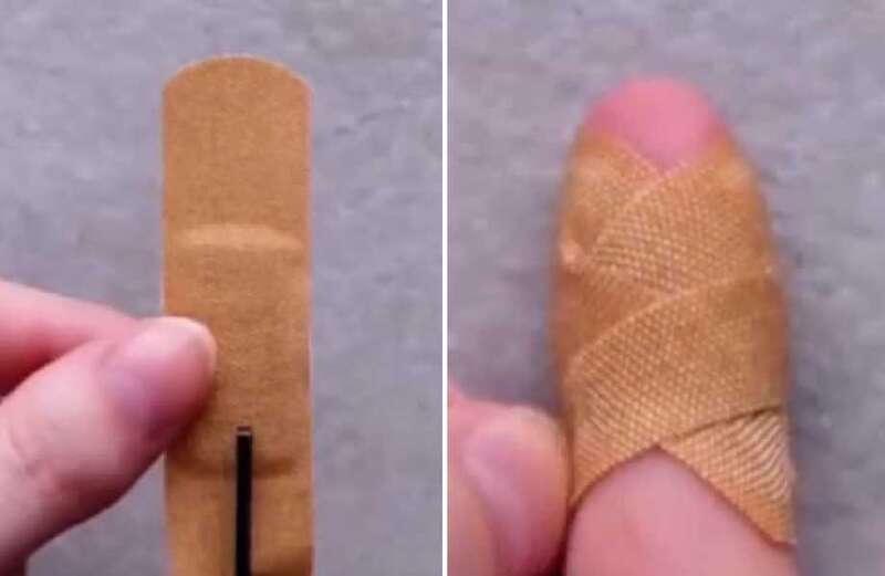 You’ve been putting on plasters all wrong - here’s how they won’t fall off