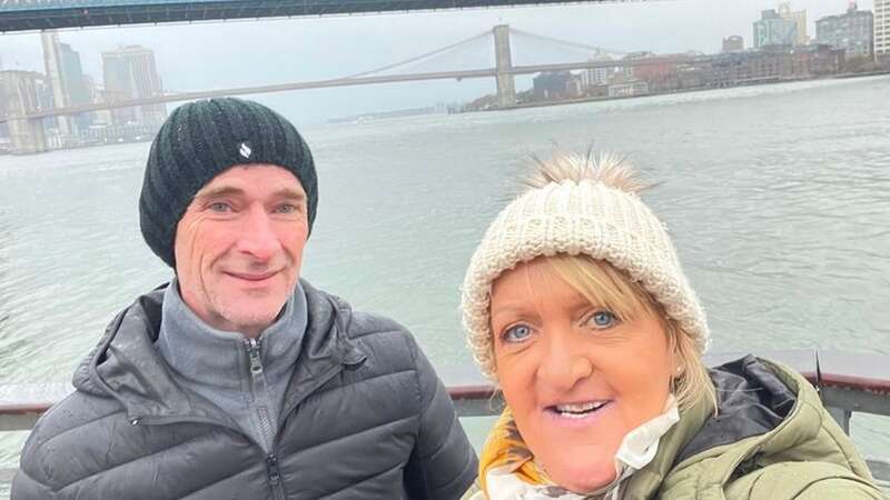 Sharon Barrett was contacted about the surname change fewer than two weeks before she and husband Paul flew out (Image: Sharon Barrett)