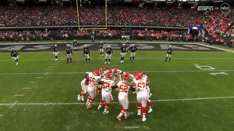 Kansas City Chiefs produced a strange dance during Saturday