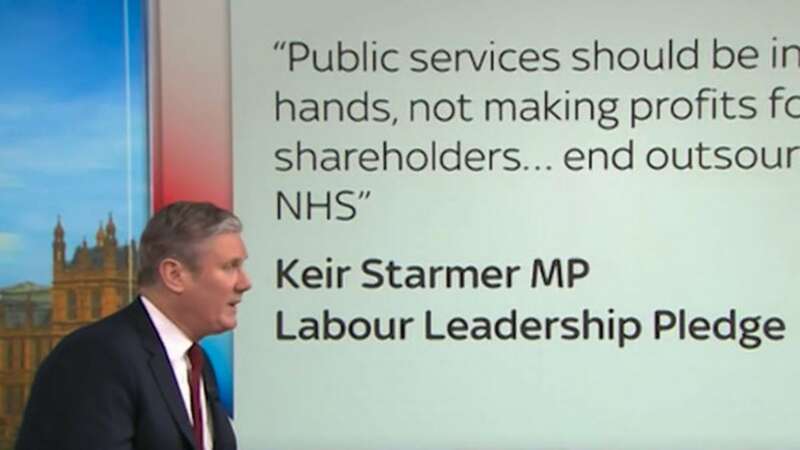 Keir Starmer unveils private health plan - saying he