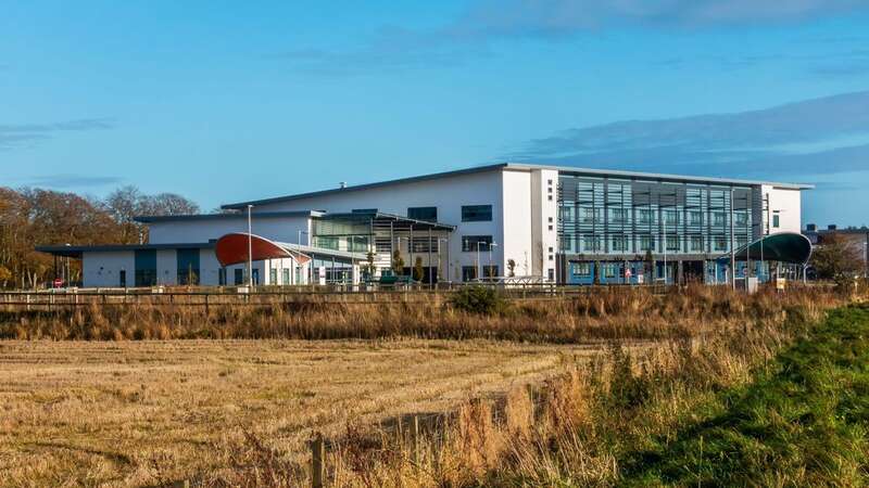 Pupils are Ellon Academy in Aberdeen were told to hide under desks as part of training for potential terrorism incidents (Image: Alamy Stock Photo)