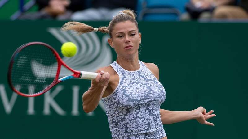 Camila Giorgi in action (Image: SAEED KHAN/AFP/Getty Images)