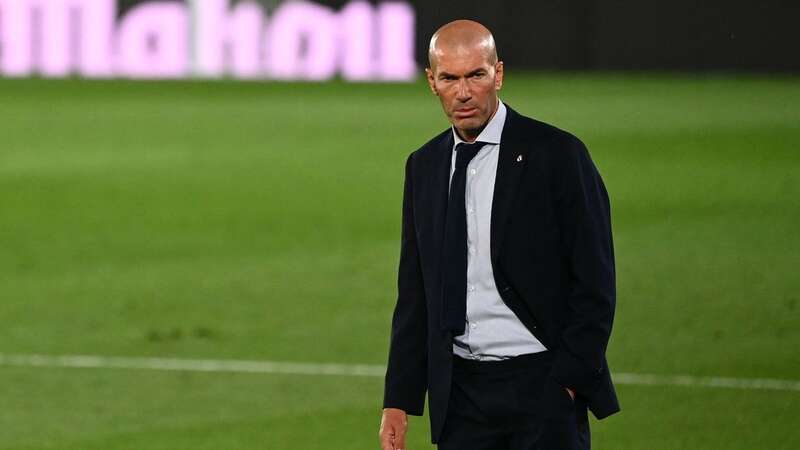 Zinedine Zidane has not coached a team since departing Real Madrid in 2021 (Image: AFP via Getty Images)