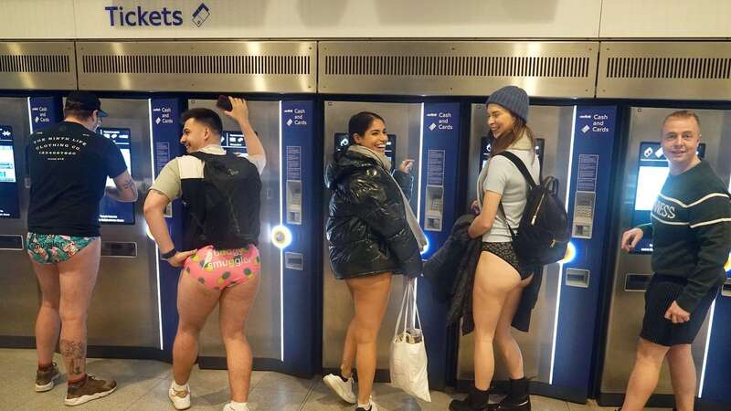 Commuters baffled as hundreds ride the Tube in their underwear