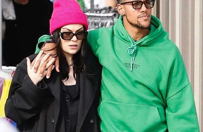 Jessie J shows off baby bump as she steps out with boyfriend Chanan Colman