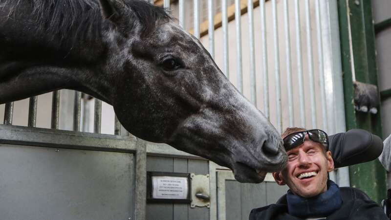 Rob Burrow: the former rugby league star with first horse Burrow Seven