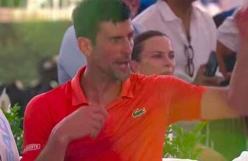 Raging Novak Djokovic kicks brother out of his box during Adelaide Open meltdown