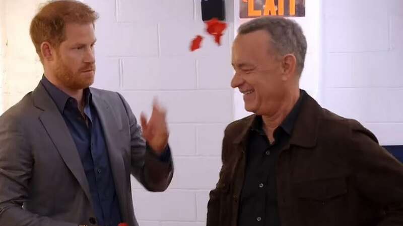 Prince Harry brutally mocks royal traditions in TV skit with Tom Hanks