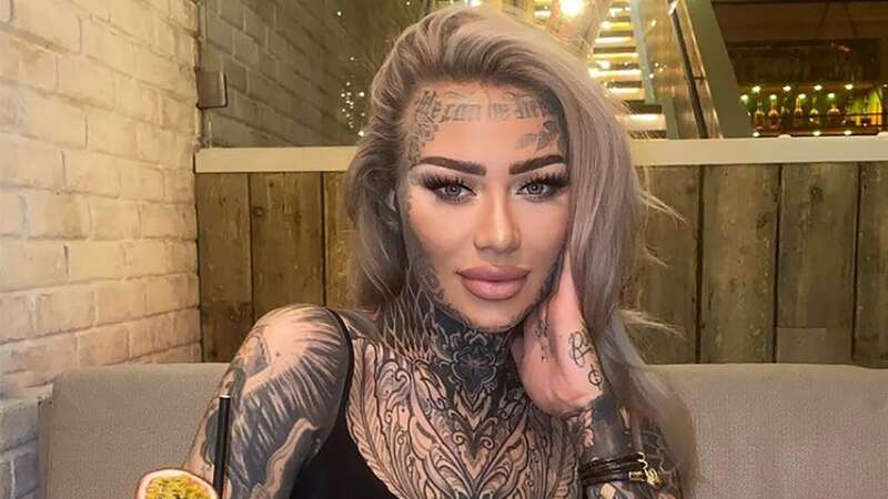 Becky Holt looks completely different when her tattoos aren