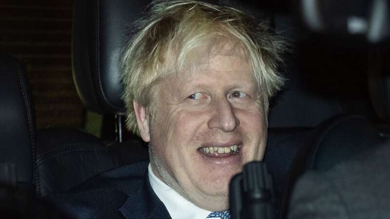 Former Prime Minister Boris Johnson arrives at the Carlton Club in central London (Image: Peter Macdiarmid/LNP)